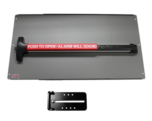Detex Alarm Panic Bar and Panic Shield Value Kit